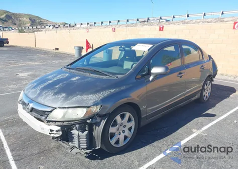 2010 Honda Civic Lx из США, поврежденный, VIN 2HGFA1F52AH536138